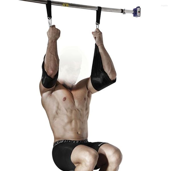 Bandas de resistencia colgantes AB Sling correas cinturón Abdominal para entrenamiento muscular soporte Fitness sentarse Pullup ejercicio entrenamiento un par