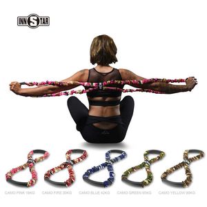 Bandes de résistance INNSTAR Figure 8 Bande de résistance Exercice de yoga Bandes élastiques Extenseur de tube en caoutchouc pour entraînement à la maison Bodybuilding Back Shaping HKD230710