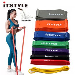 Weerstandsbanden ITSTYLE Resistance Bands 208CM 8 Level Crossfit latex Loop Strap Expander Power Lifting Rubber Pull Up Versterken Spieren Touw 230605