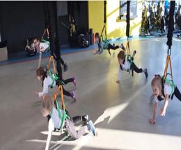 Weerstandsbanden Kinderen Zwaartekracht Yoga Dans Bungee Workout Training Gym Zwaar touw Fitnessapparatuur Band 231016