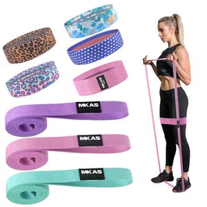 Weerstandsbanden Lange Booty Band Heup Cirkel Loop Workout Oefening voor Benen Dij Glute Butt Squat Antislip Ontwerp 230926