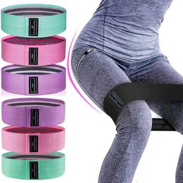 Weerstandsbanden Antisliprubber Heupbillen Booty Band Cirkellus Dijtraining Expander Stof Gym Elastiek Fitness Workout Pilates 230617