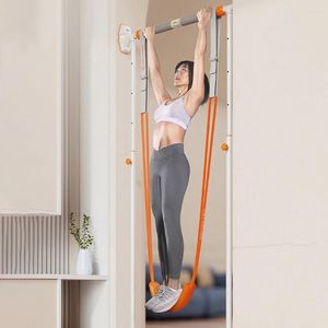 Fasce di resistenza per allenarsi con cinghie elastiche regolabili per uomini e donne, per allenarsi a casa per il mento