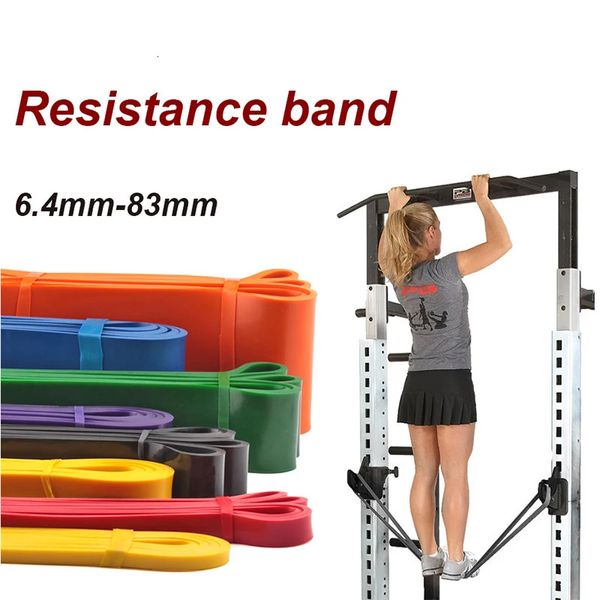Bandes de résistance Définir l'exercice Elastic Home Workout Rubber Loop Force Training Expander Pilates Fitness Equipment Unisexe 231016