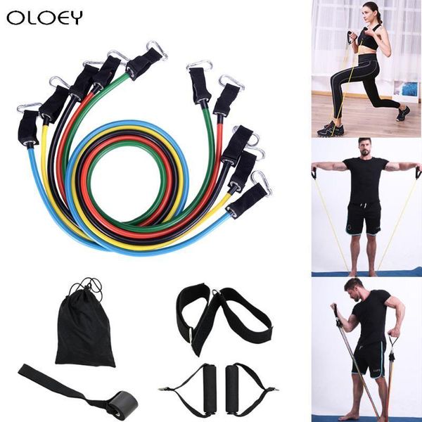 Bandes de résistance Sport Fitness Tubes de haute qualité Yoga Pull Corde Gum Workout Exercice Gym Rubber Expander