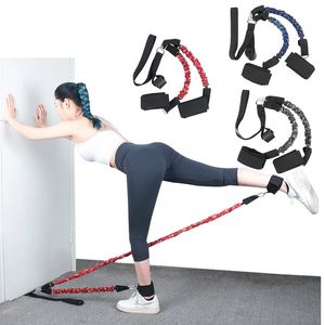 Bandes de résistance bande d'entraînement jambe hanche puissance renforcer tirer corde système de ceinture câble Machine Gym entraînement à domicile Fitness 231016