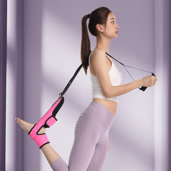 Bandes de résistance, outil de thérapie universel, bande de civière, Yoga, Ligament, ceinture d'étirement, cheville extensible, respectueuse de la peau