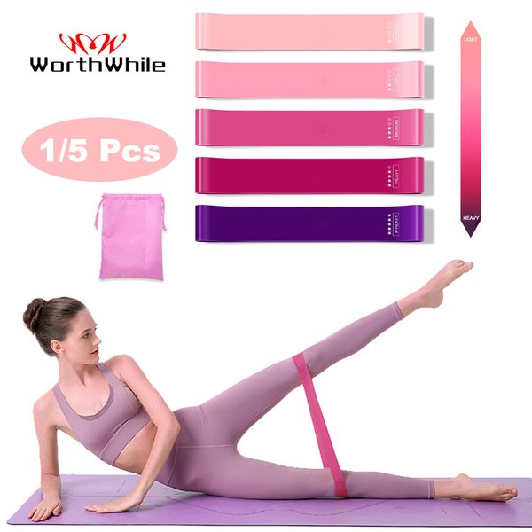 Bandes de résistance WorthWhile Bandes de résistance élastiques Yoga Training Gym Fitness Gum Pull Up Assist Rubber Band Crossfit Exercise Workout Equipment 230605