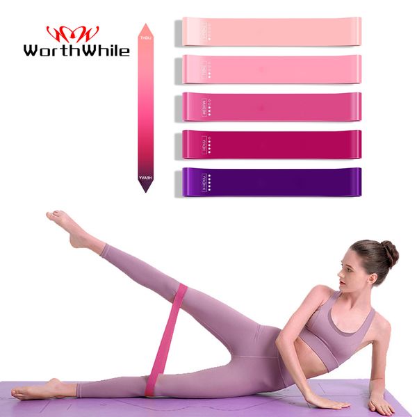 Bandas de resistencia WorthWhile Elastic Yoga Training Gym Fitness Gum Pull Up Assist Banda de goma Crossfit Ejercicio Equipo de entrenamiento 230406