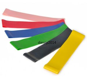 Bandes de boucle de résistance pour les entraînements d'étirement de fitness Bande de résistance Bandes d'entraînement en latex Bandes élastiques de yoga Cercle élastique