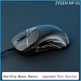 Reste BTL Souris Grip Tape Skate Handmade Sticker non glisser Lézard Skin Suck Sweat Glue Coute pour Zygen NP 01 sans personnalisation de la souris