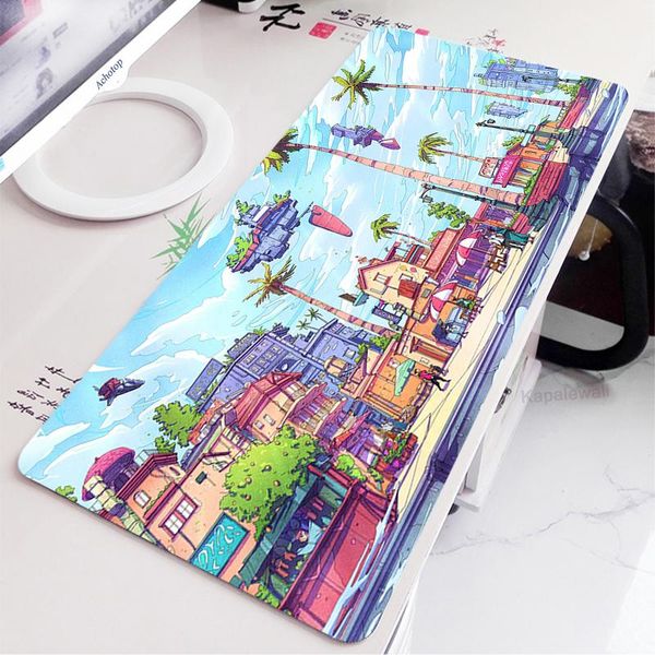 RESTS Linte Art Playmat Deskmat 1200x550 DIY Pink Kawaii Alime Carpet Game Pad Company 90 40 80 30 30 Mausepad Mouse Mat XXXL