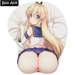 RESTS KANCOLLE SHIMAKAZE ANIME 3D OPPAI MOUSE PAD TOUR REST