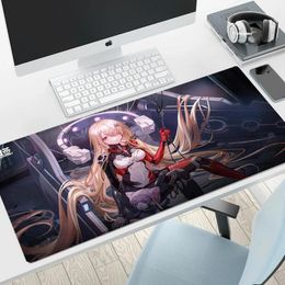 Descansa grandes 900x400 Torre de fantasía Pad ratón de goma Desktop de escritorio impermeabilizante Gamer Deskmat Gaming Mousepad Alfombra grande