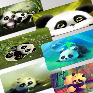 Rusts Panda Cute Animal Rubber XXL Cartoon Anime Gaming Mouse Pad Keyboard Mouse Mats Desk Mat Accessoires Desktopmat