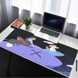 Rustt PC Computer Keyboard Laptop Muizen Nichijou Mouse Mat Mousepad Kawaii Gaming Desk Pad Bureau Mats Cute Mouse Pad Office Accessories