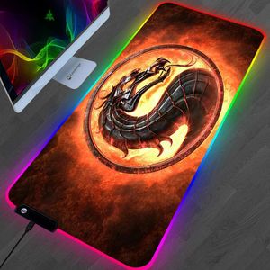 RESTS RVB MORTAL KOMBAT MOUSE PAD ANIME ALIME ALPORTAPE ACCESSOIRES DE JAMING MAUSEPAD GRANDS MOUSEPAD GAMERS CHARGE DÉCORACION MAT