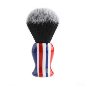 Reste la brosse à raser pour les hommes Handle Resin Handle Synthetic Hair Shaving Brush Flag Match