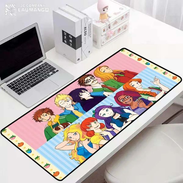 Rests Stardew Valley Grand Gamer Clavier et souris Office Desktop Table Table Anime Mouse Pad Speed Gaming Mats Bureau de bureau Protecteur