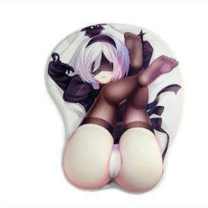 Reste xgz Anime personnalisé 3d jeu souris pad latex poitrine douce cul mignon fille sexy gibier de jeu de bourse de jeu