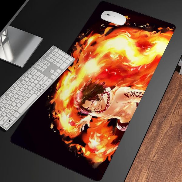 RESTS XXL One Piece Hermoso patrón de paisaje Musepad Desk Alman HD Impresión HD Computer Gamer Edge Mats de mouse personalizable