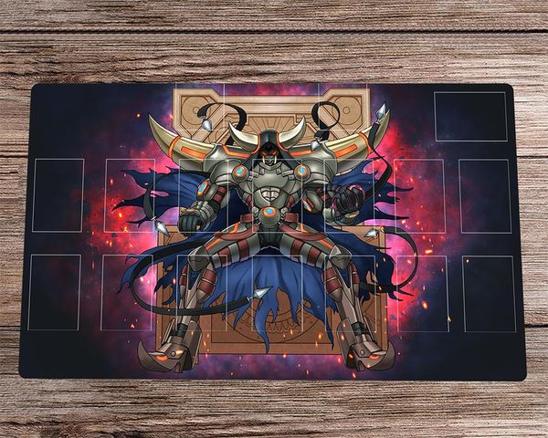 RESTS Yugioh Playmat D/D/D Oblivion King Abyss Ragnarok TCG CCG Tarjeta de intercambio Juego Mat de mesa Mat de mesa Pad anime mouse almohadilla 60x35cm