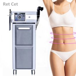 RET CET RF Machine de mise en forme de levage de visage pour la thérapie Tecar Physio Portable corps brûlant les graisses amincissant l'équipement de beauté d'élimination de la cellulite