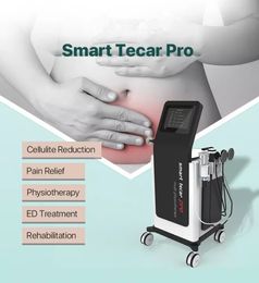 RET CET Ultrasound Diathermy Physiotherpapy Equipment Smart Tecar Shock Shock Wave pour Ed Ttratment Doule Relief Corps Massage du corps