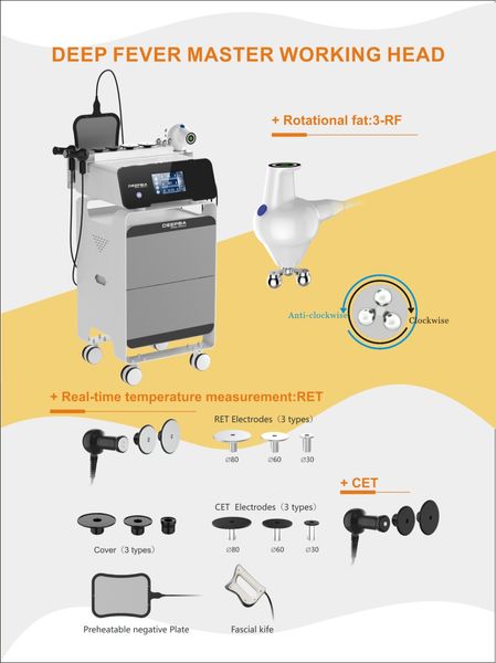 RET Sport blessure Recovery Body Rehabilitation Factory Physiothérapie Indiba Thérapie Nouvelle arrivée Kapha Smart Tecar Therapy Physiothérapie