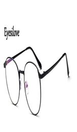 Retail 1PCS Retro Round Fulrim Metal Lunes Frames Alloy Optical Eyeglass Formes For Prescription Lunes 29571040696