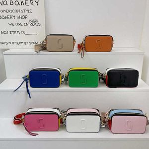 Retail 2023 Portemonnee Designer Dames Schoudertas Kleur Contrast Camera Tassen Veelzijdige Messenger Bag