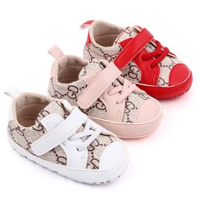 Retail baby jongens meisjes babyschoenen casual zachte bodem antislip ademend sprots schoenen baby peuter sneakers