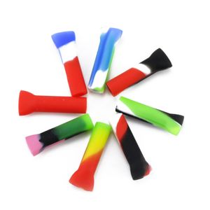 Support de Joint en Silicone avec emballage individuel, embouts de filtre jetables pour cône de papier à rouler, accessoires pour fumer du tabac