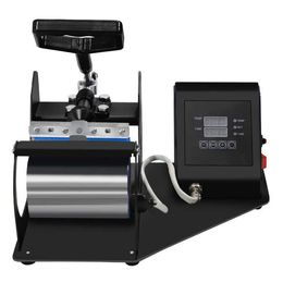 Machine d'impression de presse à chaud de tasse de Sublimation de tasse au détail numérique