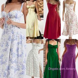 Meerdere kleuren Desinger Casual damesjurken Effen kleur Mode High-end riem Sexy Bodycon Elegante jurk Franse kantoordame Maxi-rokkleding