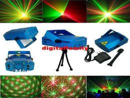 Retail High Quality New Blue Mini LED Laser Projector DJ Disco Bar Stage House Lighting Light Galaxy8809107
