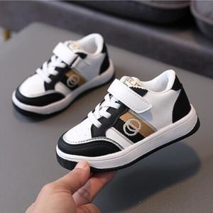 Détail Nouveaux Enfants Casual Chaussures 2023 Noir Vert 2 Couleurs Garçons Filles Chaussures Respirant Confort Baskets Premier Marcheur Mode Antidérapant Bébé Chaussure