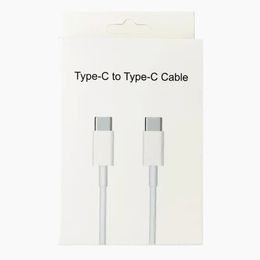 Paquete al por menor Cajas de bolsas Caja de embalaje de cables para teléfono celular móvil Tipo universal C a tipo C Micro USB V8 Cargador Samsung Android Cables de datos de carga Embalaje vacío