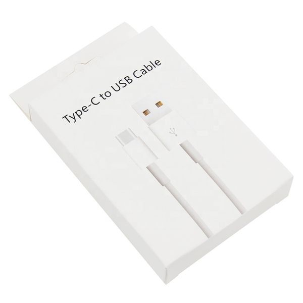 Emballage de vente au détail Sac Boîte d'emballage pour câble de données Téléphone portable universel Type C Charge Micro USB V8 Chargeur rapide Samsung Xiaomi 7 8 11 12 13 14 15 Téléphones Android