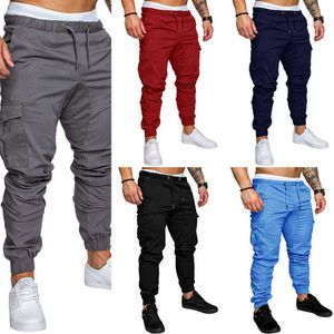 Retail Plus Size 3xl 4xl Casual Men Kleding Designer Cargo Pants 2023 Nieuwe werkkleding Multi-pocket broek Leisure Pants Leggings Mannelijke meerjarige goederen Tien kleuren