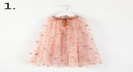 Retail Seaside Fairy Cloak for Children Girls Birthday Christmas Sequins Pom Pom Star Heart Mesh Thin Poncho E112075813698567546