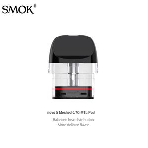 Retail!! SMOK NOVO 5 Pod Meshed 0.7ohm MTL Verstuiver 2 ml Lege Capaciteit Fit voor E-Sigaret NOVO 5 Kit Vape 3 stks/pak Authentiek