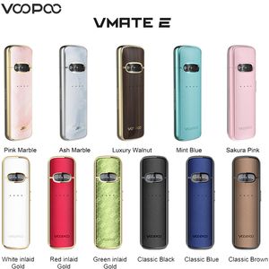 Detailhandel !! VOOPOO Vmate E Pod Kit 20W Vape 3ml 1200mAh Vmate V2 Cartridge Elektronische Sigaret Vaporizer Authentiek