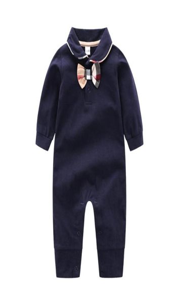 Retail Hiver Nouvel bébé Rompères Manches longues Soft Cotton NOUVEAU-né bébé Vêtements Baby Baby Pyjamas Clothes 90921894880655