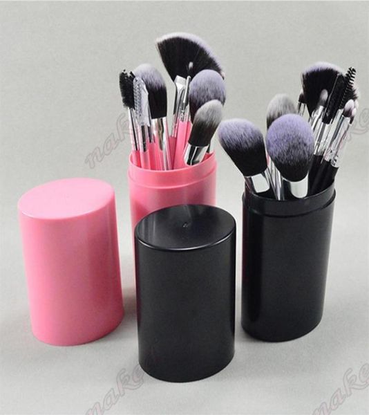 Retaillant Link Plastic Cup Holder 12pcs 30pcs Makeup Brushes SAFTY Way Dusty Fee Package 12 Fonction Brosse pour le lèvres à fard à paupières F2913864