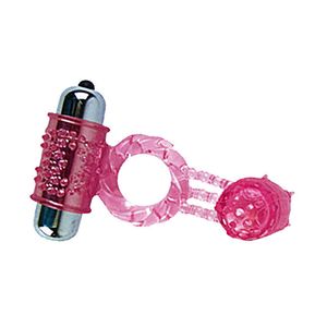 Retardation Secure Essence Penis Ring Vibrator Sex Toy Strong Vibration Massage #R91