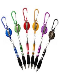 Clip de courroie de stylo de golf de golf rétractable Roule de golf avec carabiner snap hook couleur aléatoire accessoires de golf extérieur3475269