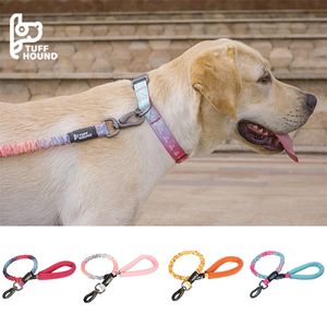 Laisse de chien rétractable élégante en nylon extensible sans enchevêtrement laisses pour animaux de compagnie en cours d'exécution corde de traction pour chiens de taille moyenne chat LJ201109