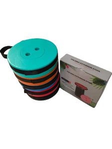 File d'attente pliante portable rétractable pour tabourets de pêche en plastique extérieurs à usage domestique