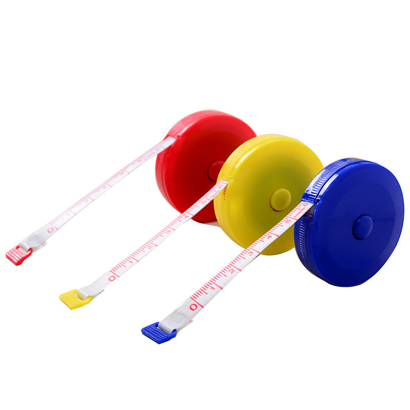 Retractable Tape Measures Ruler Fabric Measuring Tape, 60 Inch Small Sewing Tape Measure for Craft Nursing Medical Travel